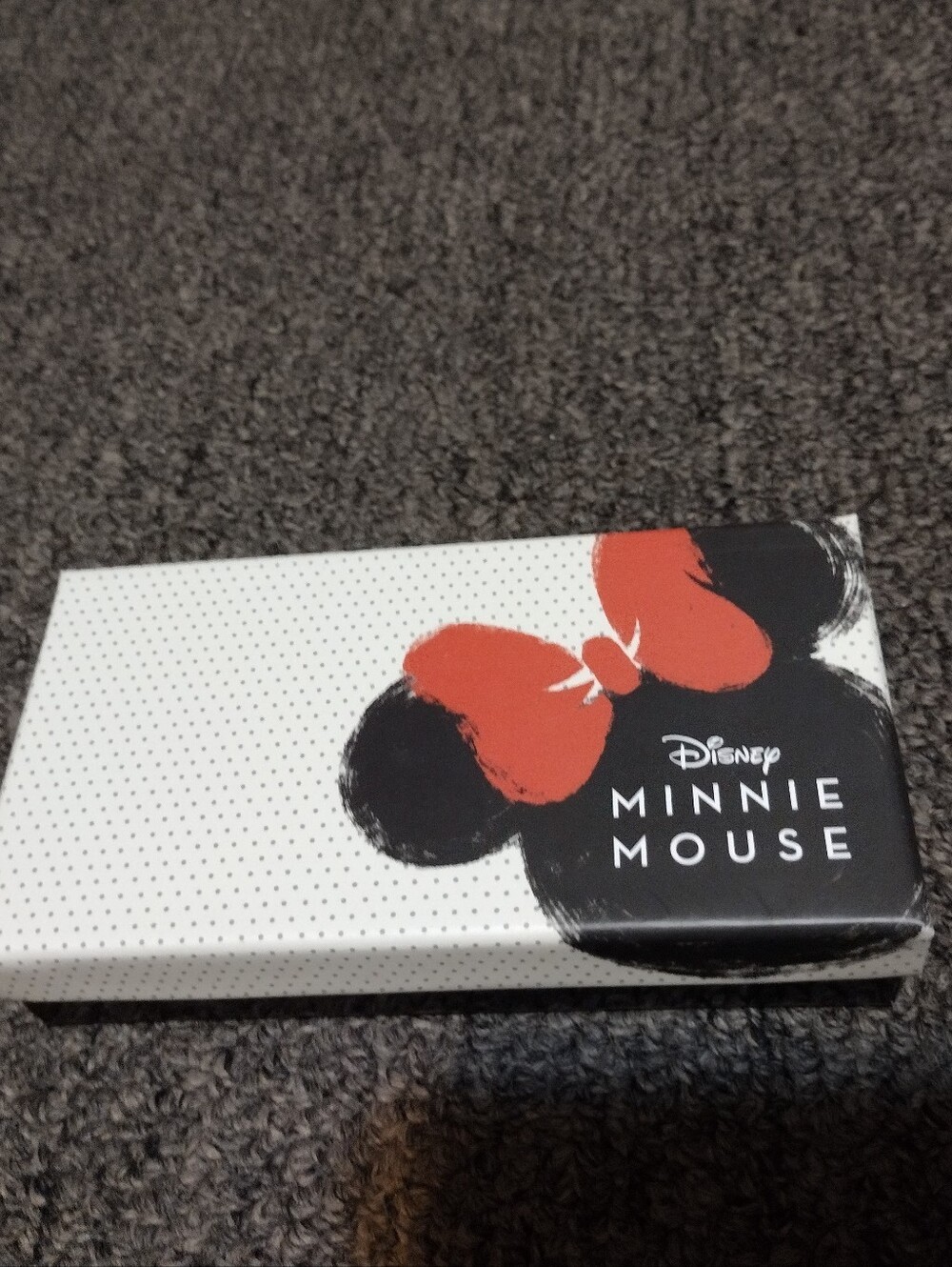 Disney Minnie Mouse Black Bridge Precious Metals  Girls Sterling Silver Earrings
